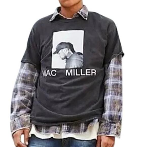 Mac Miller Portrait Tee, Size Medium, New with Tag Sold Out Online - Picture 1 of 8